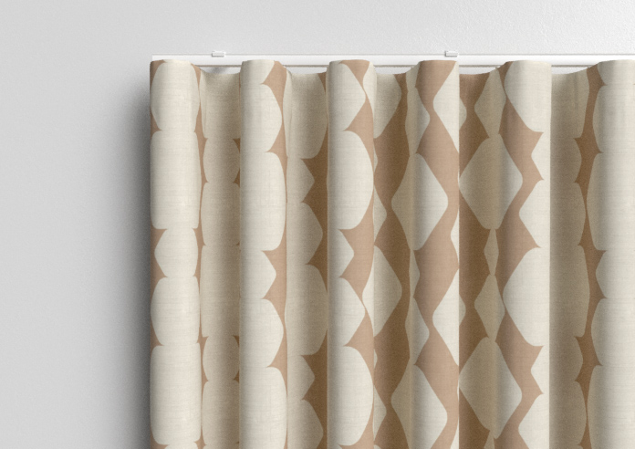 Construct, Tangerine - Made to Measure Curtains - Image 13